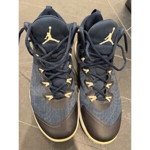 Nike Mens Air Jordan Super Fly Blue Basketball Shoes Sneakers Size  12